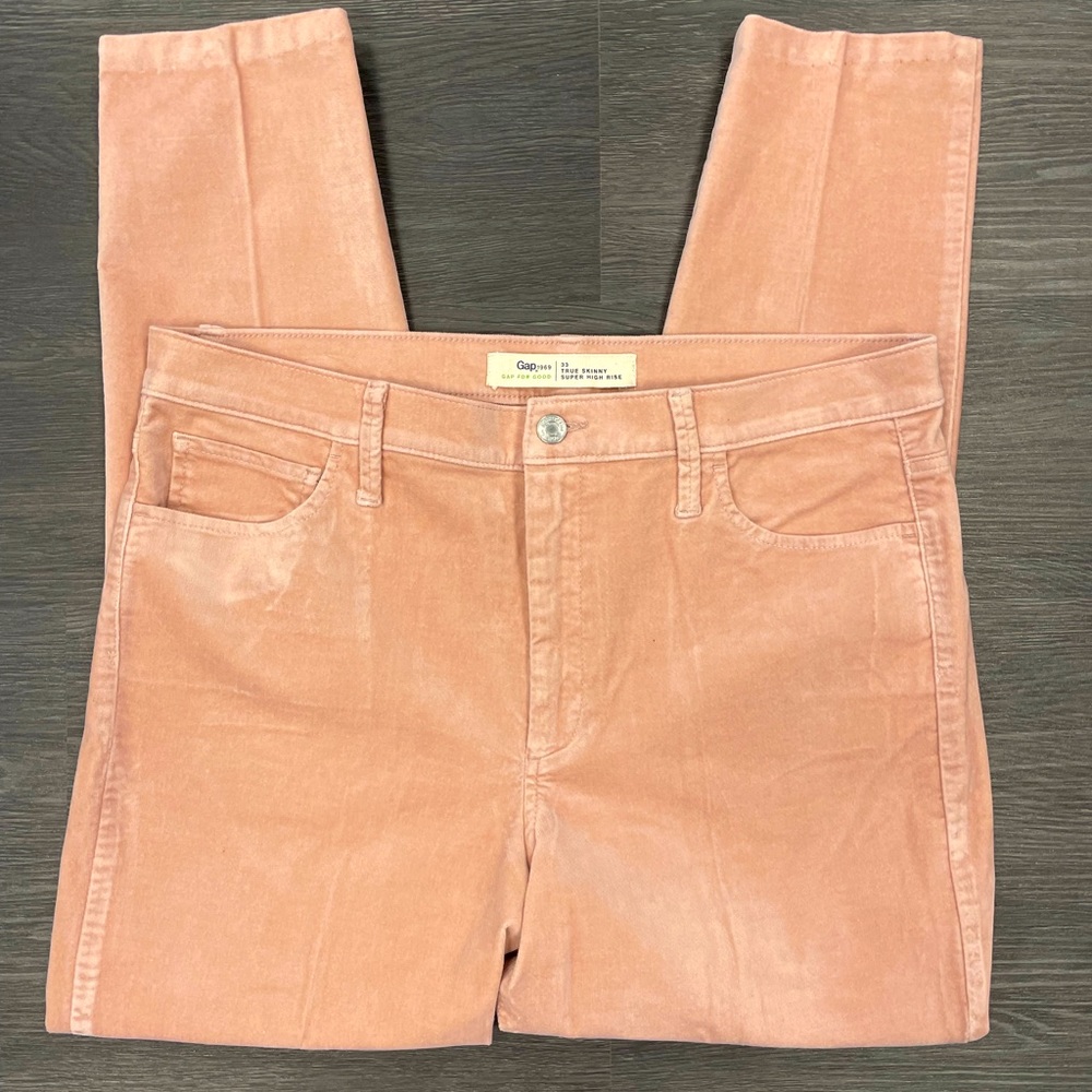 Gap Pink Super High Rise True Skinny Pant